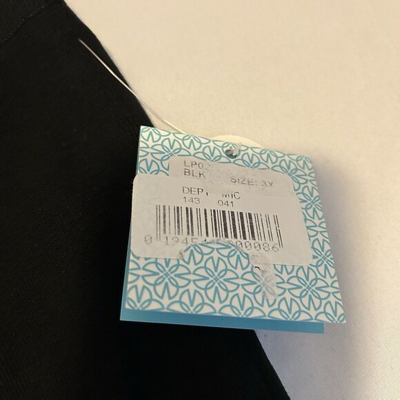 Ming Wang Ankle Pants Black Career Work Formal Staple NWT plus - 3X - Picture 6 of 13